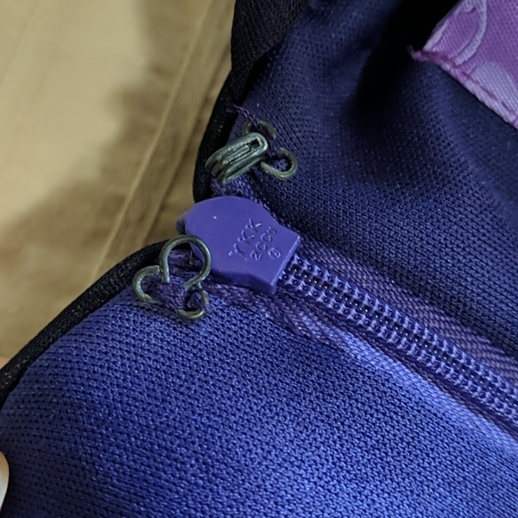 Purple and Black long dress - Picture 5 of 5